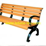 Classic Wooden and cast iron garden bench,Length 2m outdoor chair