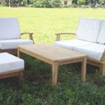 Teak Garden Furniture Deep Seating Set-