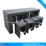 HM- outdoor rattan bar stool 2031