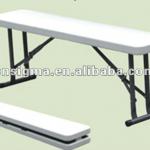 2013 Hot sale plastic cheap plastic 6ft folding bench