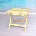 European style folding hardwood patio single bench-JI2861