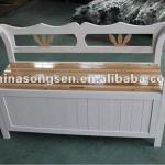Wooden Bench with storage/Wooden Leisure storaging bench