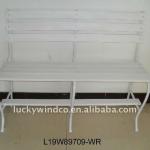 long wooden bench L19W89708-WR