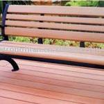 wpc outdoor park bench