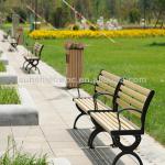 WPC no rotting,waterproof,Outdoor garden bench