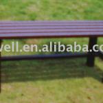 Aluminum folding park bench-GDAW301