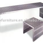 Amici Stainless Steel Bench-BEN-C1