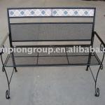 outdoor metal bench WR-3537