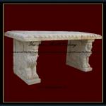 Lion Head Antique Long Bench