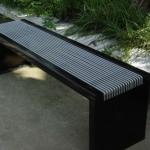 High quality stainless steel bench for outdoor use-