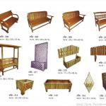 Good Teak garden benches from Thailand-B306-310