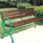 Wooden leisure bench