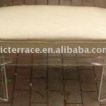 Clear Acrylic/perspex/plexiglass fashion Bench