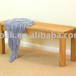 Solid Oak Bench