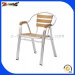 ZT-1042C aluminum solid wood outdoor chair