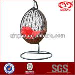 outdoor living room round PE Rattan hanging chair &amp; indoor wicker swing chair