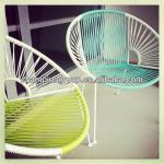 WR-3657 Rosarito PE rattan chairs with muti bright color