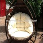 pe rattan egg chair