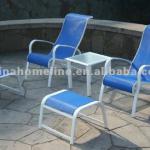 blue leisure chair/lounge chair with pedal 70000