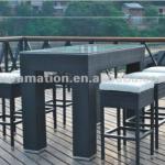 rattan bar dining sets