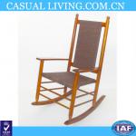 Rocking chair wicker Wood Rocking Adirondack Chair-DL-RC-009