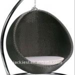 C09 outdoor hanging swing chair outdoor rattan hanging egg chair-C09