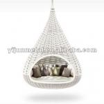 aluminum rattan hanging chair