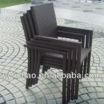 hot sale stackable rattan chair outdoor