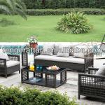 leisure outdoor PE rattan furniture garden weaving sofa chair(TG0096SKD)