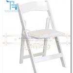 wholesale white resin folding chair