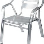 AW-025 Outdoor stackable aluminum chair