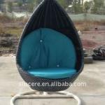 rattan hanging chair / hanging egg chair / rattan swival chair