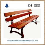 Wood plastic composite garden bench