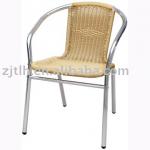 Aluminium rattan chair