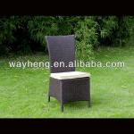 Hot selling rattan dining chair with cushion-