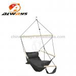 Wooden pole swing hanging chair for bedrooms-hc034