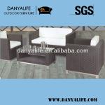 DYSF-IRON-0032,Wicker Garden Patio Sofa Set,Rattan Outdoor Restaurant Sofa Chair with Tea/Coffee Table,Single Swimming Pool Sofa