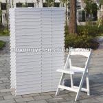 wedding white resin folding chair factory