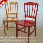 RESIN NAPOLEON CHAIR- ROSE RED COLOR