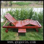 Humanized designed wooden lounge chair/backyard deck chair/beach relax chair