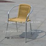 foshan factory stacking aluminum rattan chairs YC028