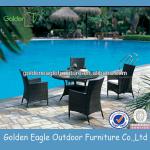 hot chair and table Outside rattan weaving patio furniture