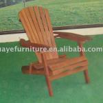 wooden adirondack chair