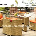 Wicker furniture dining set-LD-6040