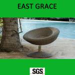 PE SGS Outdoor patio fashion all seasons Bar Rattan Furniture Chair-TZY-BZ-08