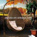 2013 hanging egg chair was made of metal holder and PVC to be finished-2013 6071A