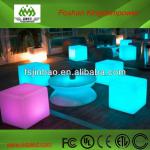 waterproof remote control led cube chair