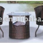 PE rattan furniture / outdoor furniture / garden table and chair