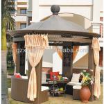 PE rattan gazebo-DR-1101