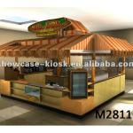 outdoor food kiosk design indoor kiosk food booth design food cart juice bar for mall-M281102